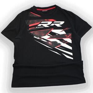 Black Vintage Y2K BMW Motorrad Graphic Tee